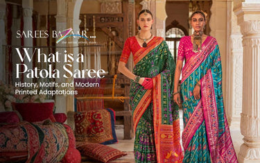 What is a Patola Saree? History, Motifs, and Modern Printed Adaptations