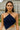 Dark Blue Handmade Summer Wear Elegant Crochet Halter Neck Top