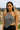 Soft And Skin Friendly Yarn Grey Handmade Crochet Halter Top