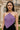 Lightweight Halter Neck Handmade Piece Violet Soft Crochet Top