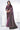 Wedding Wear Satin Silk Embroidered Saree In Wine Color