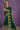 Beguiling Embroidered Work On Dark Green Color Georgette Silk Fabric Saree