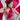 Champagne Red Ombre Ready To Wear Sequins Work Saree