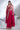 Champagne Red Ombre Ready To Wear Sequins Work Saree