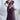 Purple One Minute Satin Silk Saree