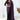 Purple Stylish Sequins Beads Work Net Pre Stitched Saree Collection