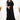 Black Trendy Beads Work Net Pre Stitched Saree For Party Wear