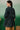Bewitching Cotton Fabric Casual Wear Readymade Kurti In Dark Green Color