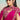 Premium Rani Satin Silk Heavy Sequins Pre Draped Saree With Corset Blouse And Cape