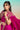 Premium Rani Satin Silk Heavy Sequins Pre Draped Saree With Corset Blouse And Cape