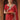 Fancy Work On Red Color Sober Saree In Satin Silk Fabric