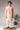 Embroidered Art Silk Pink Readymade Kurta Pyjama For Function Wear