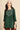 Trendy Rayon Fabric Dark Green Color Readymade Short Kurti With Embroidered Work