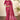 Gajji Silk Fabric Pink Color Riveting Saree With Printed Work
