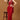 Blazing Red Color Ready To Wear Fancy Fabric Saree