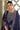 Tempting Pashmina Fabric Navy Blue Color Festival Wear Salwar Suit