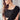 Black Color Ruffle Lycra Saree For Cocktail Party