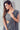 Grey Color Sequins Design Pre-Stitched Saree In Lycra