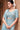 Light Cyan Color Gradient Satin Silk Artisanal Hand Embroidered Work Saree