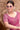 Gradient Satin Silk Artisanal Hand Embroidered Work Pink Saree