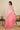 Linen Fabric Pink Daily Wear Saree