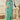Creative Border Work On Saree In Sea Green Color Organza Fabric