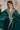 Teal Function Wear Satin Embroidered Border Work Readymade Saree