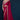 Pink Two Tone Satin Silk Sequins Pure Handwork Saree With Unstitched Blouse