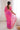 Pink Party Wear Georgette Chiffon Border Work Saree