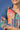 Exclusive Blue Color Cotton Fabric Floral Print Mandarine Collar Style Readymade Co Ord Set