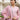 Solid Fancy Fabric Readymade Suit In Pink Color