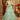 Fashionable Sea Green Color Sequins Work Net Fabric Lehenga