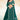 Georgette Fabric Captivating Dark Green Color Sequins Work Lehenga