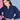 Exclusive Rayon Viscose Fabric Party Wear Designer Readymade Co-Ord Set In Navy Blue Color