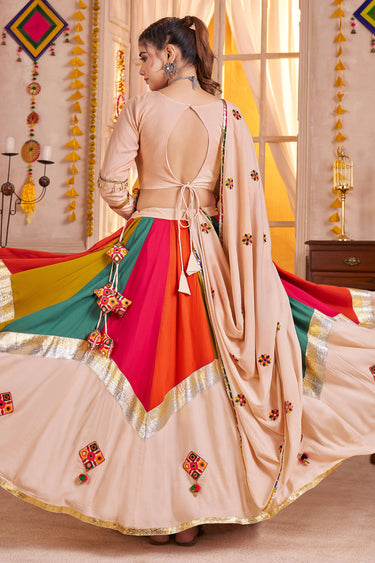 Navratri Special Embroidered Readymade Lehenga With Dupatta