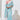 Light Cyan Party Wear Saree With Beautiful Blouse