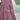 Pink Color Silk Fabric Chic Wedding Wear Saree