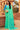 Chiffon Fabric Sea Green Color Pleasance Saree With Printed Work