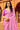 Creative Printed Work On Pink Color Chiffon Fabric Saree