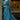 Weaving Work On Awesome Art Silk Saree In Teal Color