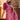 Amazing Embroidered Work On Pink Color Silk Fabric Saree