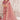 Engaging Peach Color Organza Saree With Border Work