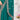 Imposing Georgette Border Work Saree In Sea Green Color