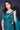 Blazing Teal Color Border Work Fancy Fabric Saree