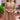 Chinon Pink Readymade Long Top With Designer Skirt
