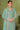 Cyan Color Georgette Fabric Pakistani Suit For Party look