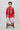 Viscose Embroidered Red Festive Wear Readymade Kurta With Dhoti For Boys