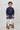 Silk Fabric Navy Blue Function Wear Readymade Kurta Pyjama For Boys