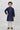 Silk Fabric Navy Blue Function Wear Readymade Kurta Pyjama For Boys