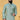 Jacquard Silk Beautiful Cyan Color Wedding Wear Readymade Kurta Pyjama For Men